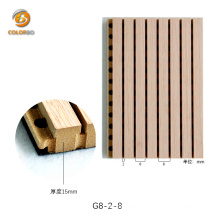 Modern Style MDF Wood Timber Acoustic Interior Decorative Fireproof Panel
